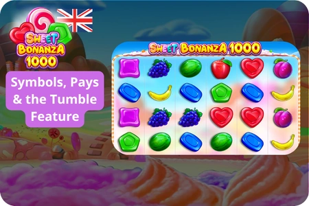 Play Sweet Bonanza 1000 with vibrant fruit symbols