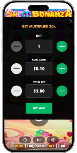 Demo Sweet Bonanza 1000 bonus round preview
